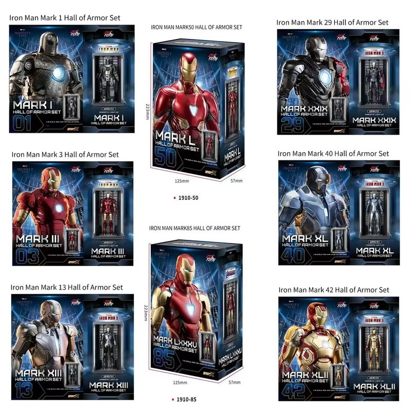 Figura de Ação Marvel Iron Man - Model Kit Iron Man Mark 50 avaliação e preço