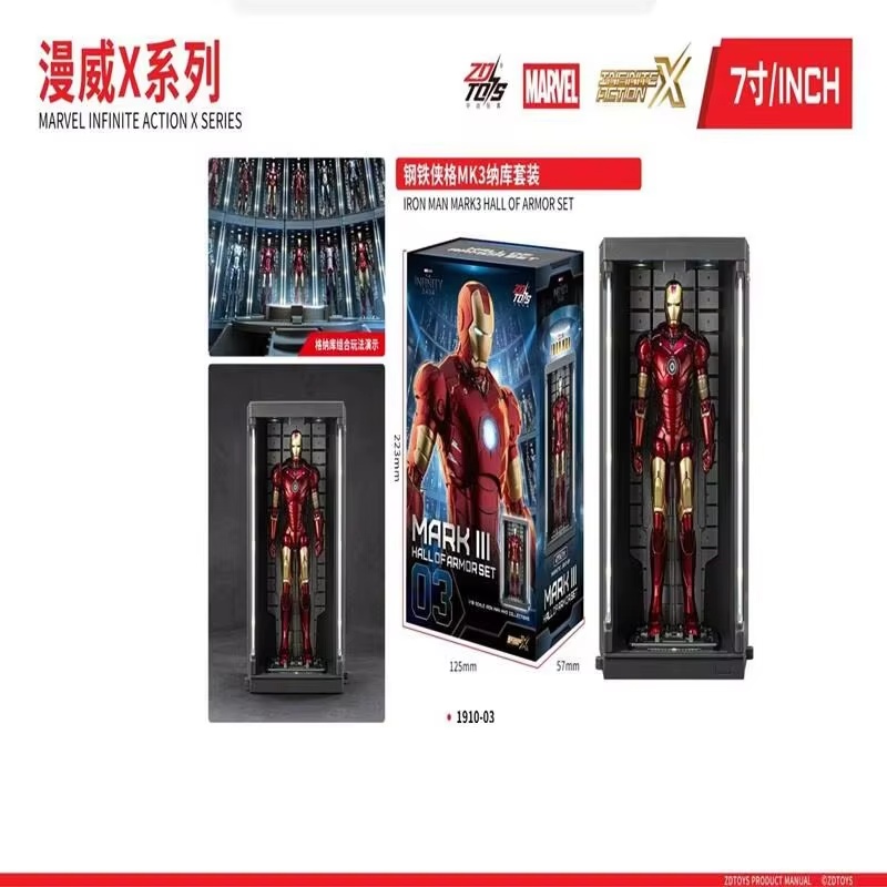 Figura de Ação Marvel Iron Man - Model Kit Iron Man Mark 50 avaliação e preço