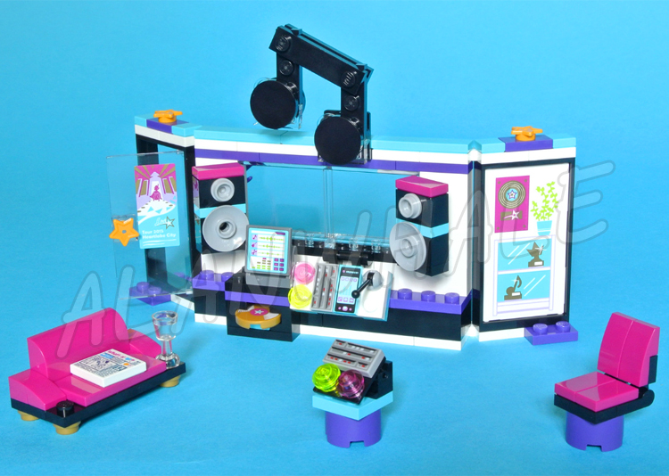 175 peças Friends Pop Star Rec - Model Kit Studio avaliação e preço